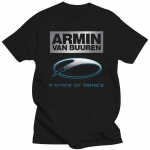 Mehed NaisedArmin Van Buuren A State Of Trance logoga T-s&auml;rk WoUnisexs Style L