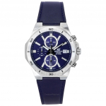 Casio Edifice Standard kronograafi nahast rihm sinine numbrilauaga kvarts EFV-640L-2A 100M meeste k&auml;ekell sinine