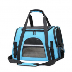 Reisiva lemmiklooma kassi hingav k&auml;ekott Kokkupandav kaasaskantav suure mahutavusega kott sinine