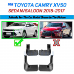 4 tk auto eesmise tagumise porilapiga porilauad Toyota Camry XV50 2015 2016 2017 pritsmekaitse porilapiga 2015-2017