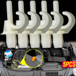 5x For VW Golf Jetta Sharan Beetle Polo Crafter Passat Kapoti kapoti varda tugi tugiklambri klamber 1U0823397 auto kinnituse hoidik