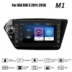 8-tolline 2Din Android WiFi autoraadio multimeediumipleier GPS-navigatsioon KIA RIO 3 jaoks 2011-2016 Nupunupuga Stereo 1+32GB 1+32GB