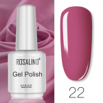 ROSALIND 15 ml k&uuml;&uuml;nelakk, poolp&uuml;siv leotav UV geelk&uuml;&uuml;nelakk, pealislakk geellakk