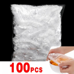 &Uuml;hekordne toidukate Toidukvaliteediga puu-k&ouml;&ouml;giviljade s&auml;ilituskott Elastne kilekott K&ouml;&ouml;k V&auml;rske s&auml;ilituskott Saran Wrap 100pcs/set