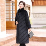 Keskealiste ja eakate imitatsioon naaritsa karusnahast ema talv Uus &uuml;lem&otilde;&otilde;duline paksenenud keskmise pikkusega karv karv integreeritud karv XL