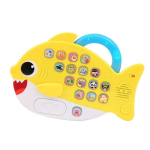Pinkfong Shark Family meloodiapadi: Baby Shark, 3 aastat vana, Smart Study, Korea populaarsed m&auml;nguasjad yellow