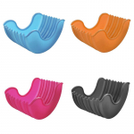 4tk reguleeritav hamburgerihoidja, fikseeritud hamburgerikarp, silikoonist hamburgerihoidja, korduvkasutatav hamburgerihoidja