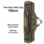 2/3/4 kihiga 70CM-130CM Protable kokkupandav &otilde;ngeritva kandekott kalavarraste t&ouml;&ouml;riista hoiukoti &uuml;mbris Veekindel kalastustarbed XA81G