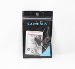 Gomexus S22TNSR nupp Alu Silver 22mm Shimano A, Daiwa S (2684)