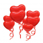 2 komplekti Pilkup&uuml;&uuml;dev pulmav&auml;rv Dekoratiivsed koogikaunistused Erksad, mitte pleekivad armastuse s&uuml;damestiilis s&otilde;brap&auml;ev punane