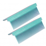 2 tk juukseid sirgendava kammi komplekt s&uuml;sinikust t&ouml;&ouml;riistad, vastupidav sileda kiuga, k&otilde;rge temperatuuriga kujundav juuksur roheline