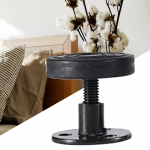 Anti- Upgraded Parts Telescopic Support Easy to Install Stabilizer Threaded Bed Bedside for Wall S_S M L XL