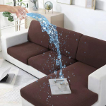 Suvine veekindel diivanipadja kate, veniv individuaalne L-kujuline diivani istmekate Diivankatted universaalsetele diivanitele Lemmikloomas&otilde;bralikud Normal Size (S)-1pc tumehall v&auml;rv