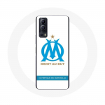 Coque Vivo Y72 om marseille logo blanc