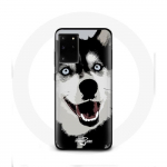 &Uuml;mbris Samsung Galaxy S11 Plus Siberian Husky Blue Eyes jaoks