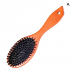 Loodusliku metssiga harjastega juuksehari kamm ovaalne antistaatiline labamassaažihari peanahale