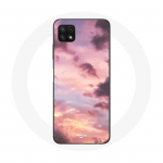 &Uuml;mbris Samsung Galaxy A22 5G Sunset taustal