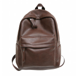 Meeste nahast seljakott Suure mahutavusega reisiseljakott &otilde;pilaste koolikott Naiste arvutikott tumepruun v&auml;rv