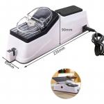 Aega s&auml;&auml;stev loominguline kuju jahvatamine k&ouml;&ouml;k kahepoolse juhtmega automaatsed k&auml;&auml;rid teritaja l&otilde;ikur teritaja kodutarbed USB valge