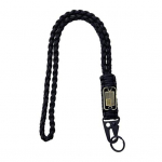 Tugeva kasutusega punutud kaelapael Ameerika lipusildiga v&otilde;tmehoidja punutud k&ouml;iega ripats reguleeritav v&otilde;tmehoidja pael