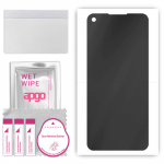 apgo Hydrogel Privacy Matte Screen Protector for Oppo A54 (2021), Anti Spy, Hydrogel Film, Flexible, Soft TPU with positioning layer easy installation