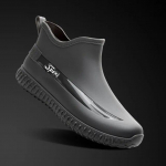 Moodsad l&uuml;hikesed vihmasaapad Meeste Four Seasons t&ouml;&ouml;jalatsid Kulumiskindlad kummikingad Kalastusjalatsid Veekindlad jalan&otilde;ud 42 hall v&auml;rv