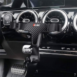 Beerte Phone Holder fit for Mercedes Benz A-Class 2019-2021,Benz CLA 2020-2021,(not for GLA) Adjustable Car Air Vent Car Dashboard Cell Phone Mount Carbon Fiber