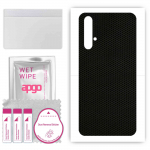 apgo Protective Skin Sticker for the back compatible with Honor 20, Wrap Film, Foil, Vinyl - Pattern Matrix
