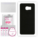 apgo Protective Skin Sticker for the back compatible with Samsung Galaxy S6 Edge Plus SM-G928F, Wrap Film, Foil, Vinyl - Pattern Matrix