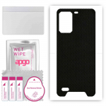 apgo Protective Skin Sticker for the back compatible with Ulefone Armor 7E, Wrap Film, Foil, Vinyl - Pattern Matrix