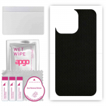 apgo Protective Skin Sticker for the back compatible with Apple iPhone 15 Pro, Wrap Film, Foil, Vinyl - Pattern Matrix