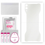 apgo Protective Skin Sticker for the back compatible with Black Shark 2, Wrap Film, Foil, Vinyl - Pattern Matte Transparent