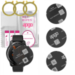 3x apgo MATTE h&uuml;briidne kaitseklaas, mis &uuml;hildub Mobvoi TicWatch Pro 3 Ultraga, painduv nanoklaas, suurep&auml;rane asendus karastatud klaasile, kriimustus-