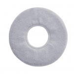 K&auml;epidemega WC-poti istmepadi, praktiline nahka puudutav Lihtne paigaldamine WC-istme kate K&auml;epidemega WC-istme kate sinine