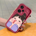 Pehme silikoonist ruudukujulise redeliga printimismustriga telefoni korpus, t&auml;iskaanega kaamera p&otilde;rutuskindel kaitse kummist &uuml;mbris Xiaomi Redmi jaoks Redmi 10 valge