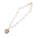 Lemmiklooma kaelakee erksav&auml;rviline veekindel vaigu imitatsioon p&auml;rlikee v&auml;rviline armastuse s&uuml;dame ripats Lemmikloom L roosa