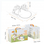 TUMAMA Kick and Play Piano Baby J&otilde;usaal, Beebide aktiivsus-m&auml;nguj&otilde;usaal, Varajase arengu m&auml;ngumatid M&auml;nguasjade j&otilde;ulukingitused imikutele ja vasts&uuml;ndinud poistele t&uuml;drukutele 88*73*50cm