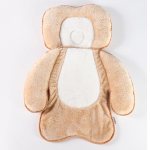 3-&uuml;hes beebi jalutusk&auml;ru istmepadi, v&auml;ikelapse autoistme padi beebi peapadja kaelatoe padi vasts&uuml;ndinule ja v&auml;ikelapsele 55*40*6cm,Plush hall