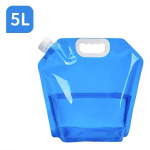 5/10-liitrine v&auml;listingimustes kasutatav kaasaskantav kokkupandav veekott koos kraaniga jalgrattaga reisimiseks ja matkamiseks paksendatud suure mahutavusega veekott as the picture