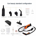 K&otilde;rge temperatuuriga fumigatsioonimasin Multifunktsionaalne aurupuhasti kodune formaldeh&uuml;&uuml;di t&ouml;&ouml;tlemise auruga steriliseerimisseade 1800 W Car beauty configuration