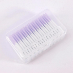 100 tk/karp hambaniit hambavahehari hambavahehari hambaniit Pick suuh&uuml;gieeni hooldus &uuml;lipeen hambaniit hambaid 1 box*100pcs sinine