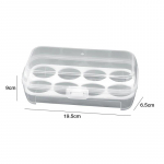 V&auml;ljas matkamunade hoiukast pikniku kaasaskantav p&otilde;rutuskindel munaalus, l&auml;bipaistev plastikust purunemiskindel munade transpordimahuti 8 Grids