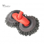 Pika k&auml;epidemega autopesuhari, topeltkettaga disain, eemaldatav korduvkasutatav esiklaasi akna mikrokiust autopuhastuslapp, kuivr&auml;tiku puhastusmopp B