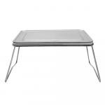 &Uuml;limalt kerge kaasaskantav Ti Mini Square Table Mitmek&uuml;lgne kokkupandav laud telkimis BBQ Grill piknikulaud