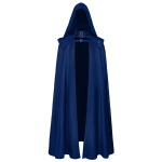Halloweeni meeste mood frakk jakk Gooti vormikost&uuml;&uuml;m Praty Outwear mantel L must