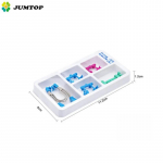 A-t&uuml;&uuml;pi Denspay hambamaatriksi sektsioonkontuuriga tangide komplekt Metallist vedruklambrid maatriksid Klambrid kiilud r&otilde;ngad vahetatavad t&ouml;&ouml;riistad 1 box sinine