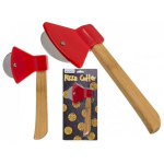 Roulette Pizza coupe pizza original en forme de Hache