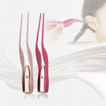 Laste LED-taskulamp K&otilde;rvakorja k&otilde;rvalusikas Visuaalne vahaeemaldaja k&otilde;rvapuhastusvahend pintsettide puhastamiseks roosa