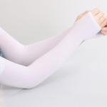 Suvised Unisex K&auml;evarrukad Naiste S Sport Varrukad P&auml;ikesekaitsekindad valge