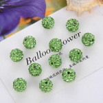 5/10 tk 8 10 mm kaelakee k&auml;ev&otilde;ru Disco &uuml;mmargune kuulkristallhelmed lahtised helmed ehete valmistamine ripatsite hulgim&uuml;&uuml;k 8mm 10Pcs